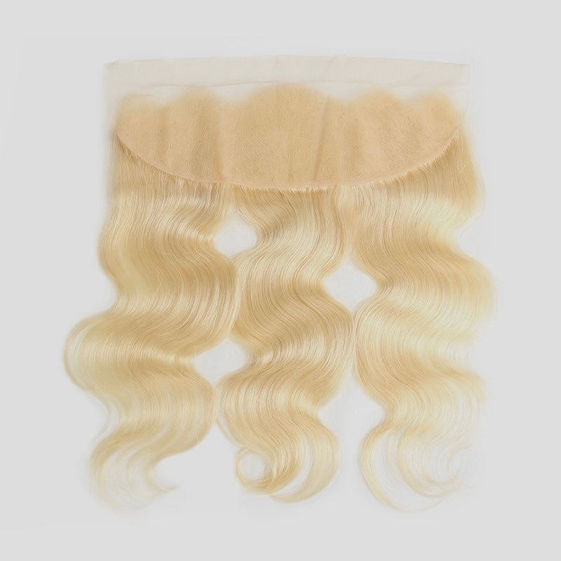 Transparent Blonde Body Wave Frontal