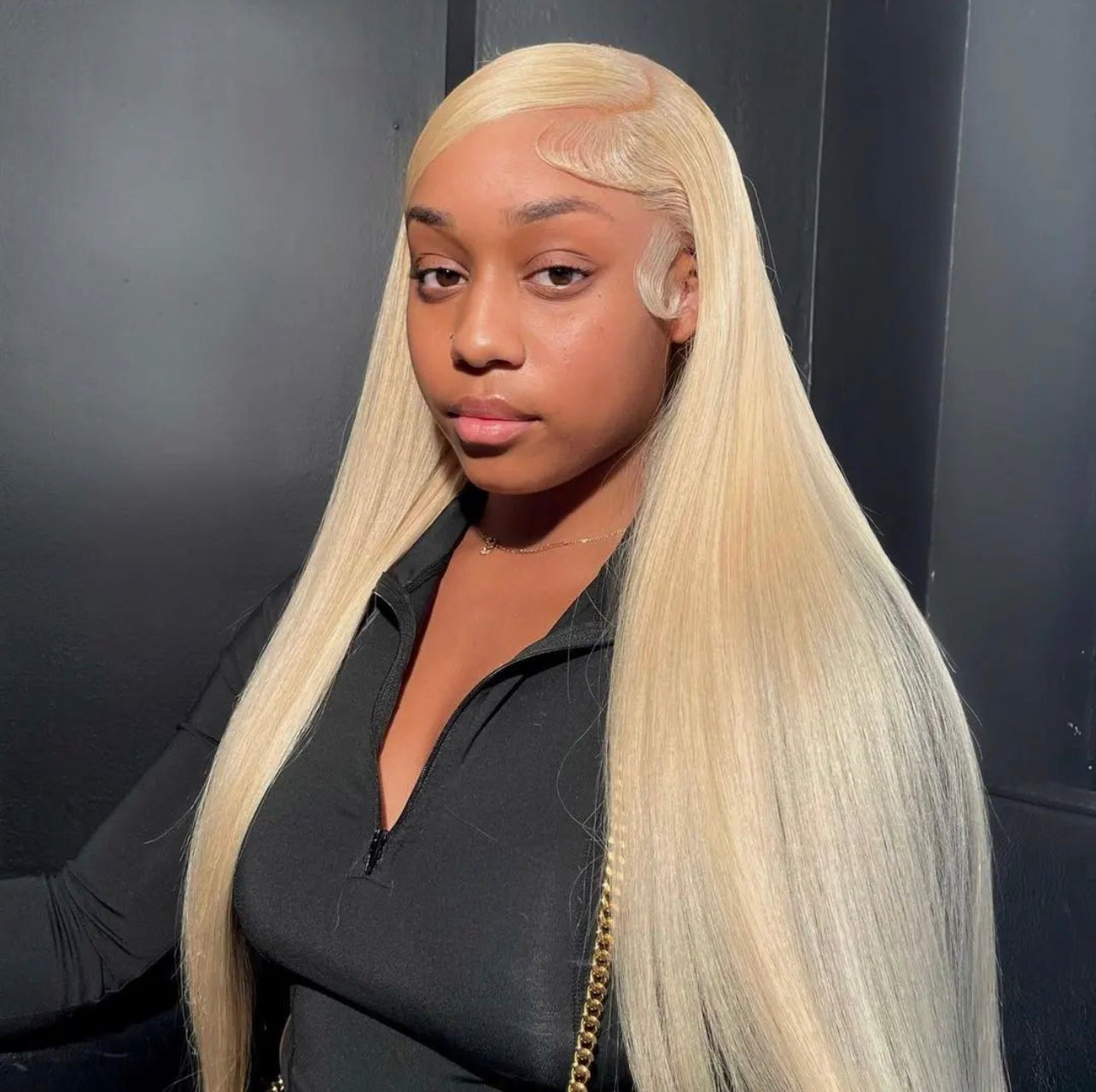 Transparent Virgin Hair Lace Frontal Blonde Straight