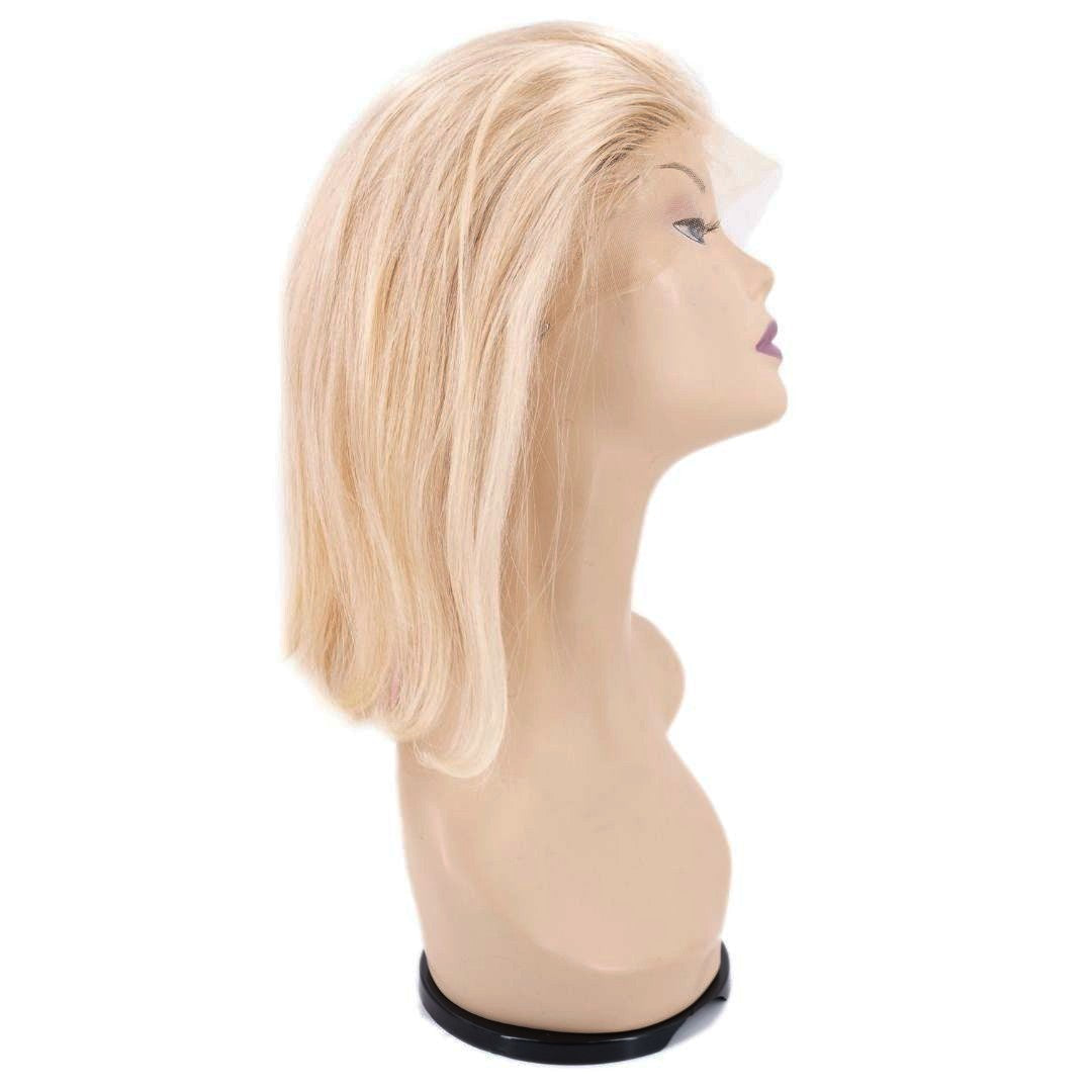 Transparent Blonde Straight Bob Wig