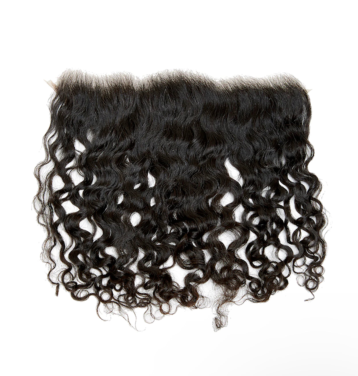 Raw Curly Transparent Frontal