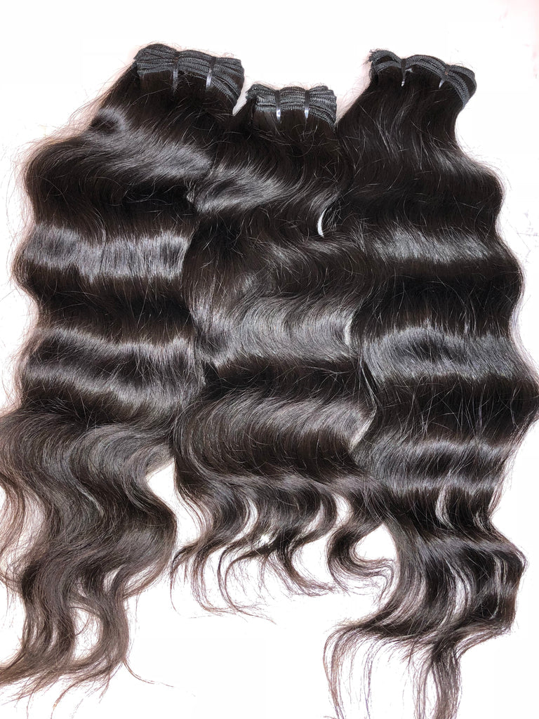 Raw Wavy Hair Bundle Deal