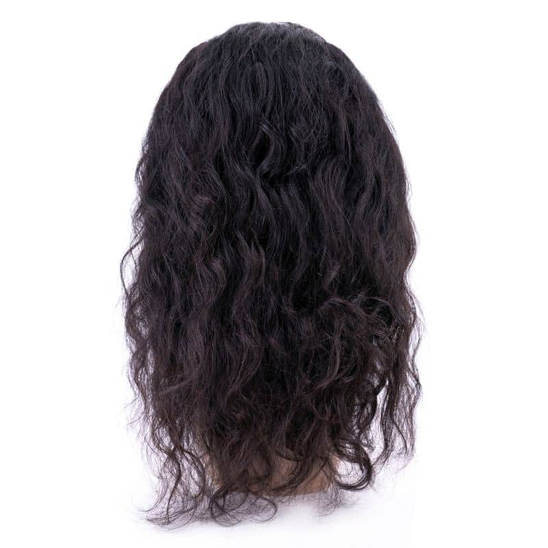 Raw Curly Transparent Lace Front Wig