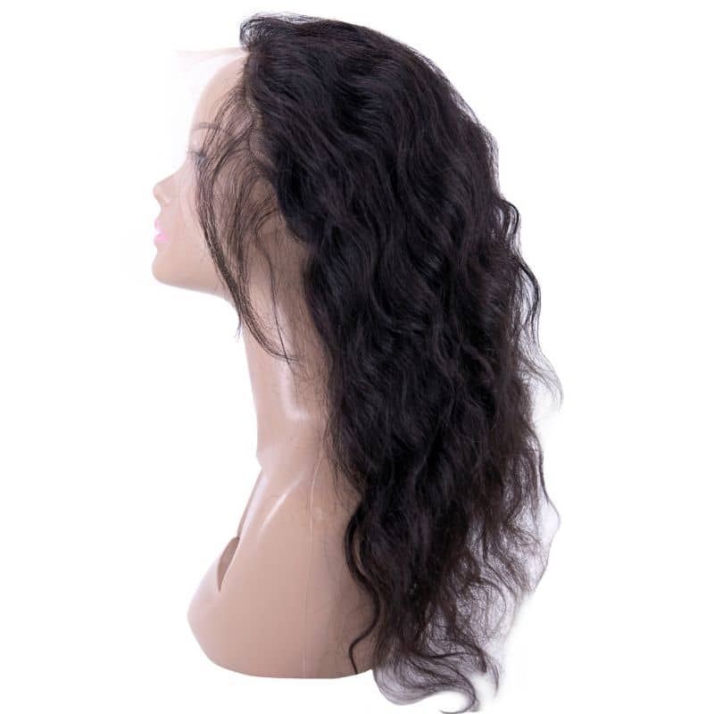 Raw Curly Transparent Lace Front Wig