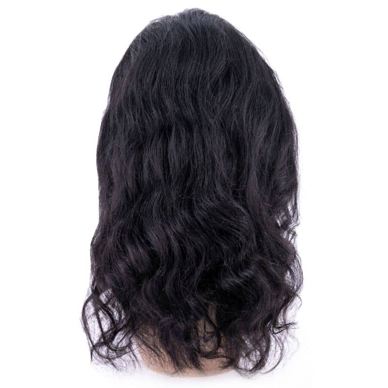 Raw Wavy Transparent Lace Front Wig