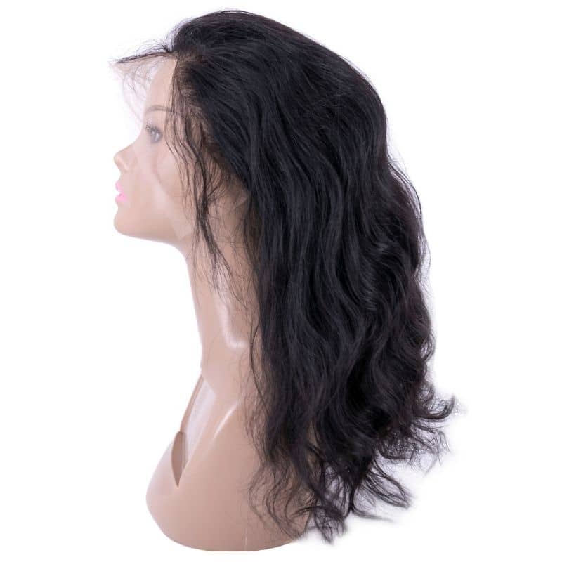 Raw Wavy Transparent Lace Front Wig