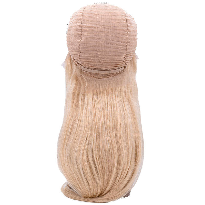 Virgin Blonde Straight 13x4 Lace Front Wig