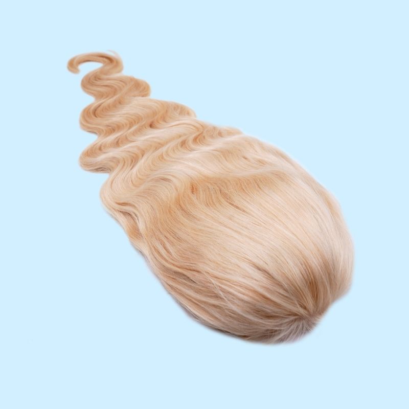 Transparent Lace Front Blonde Body Wave Wig