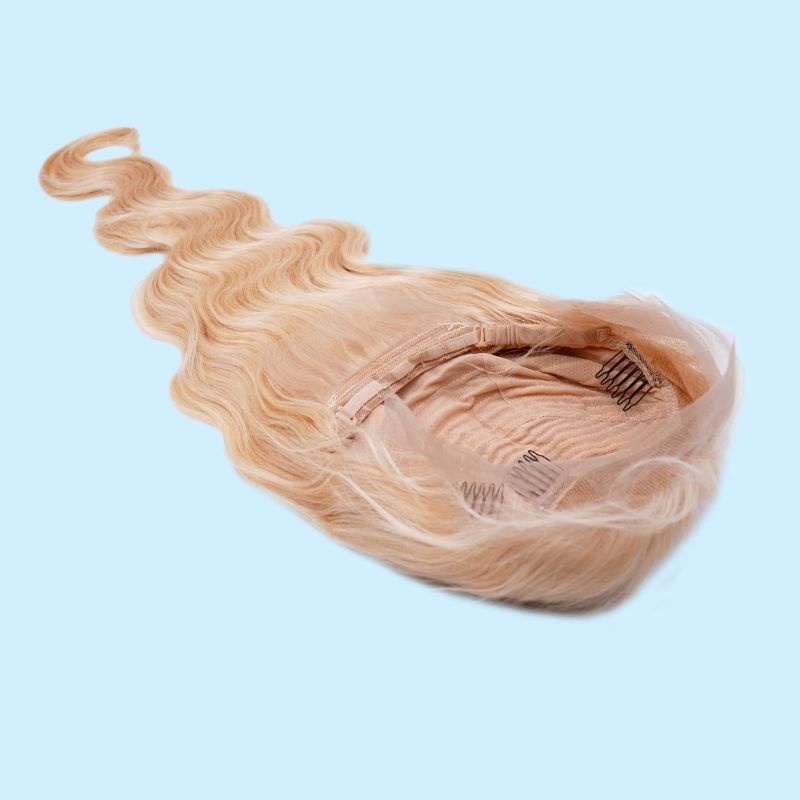 Transparent Lace Front Blonde Body Wave Wig