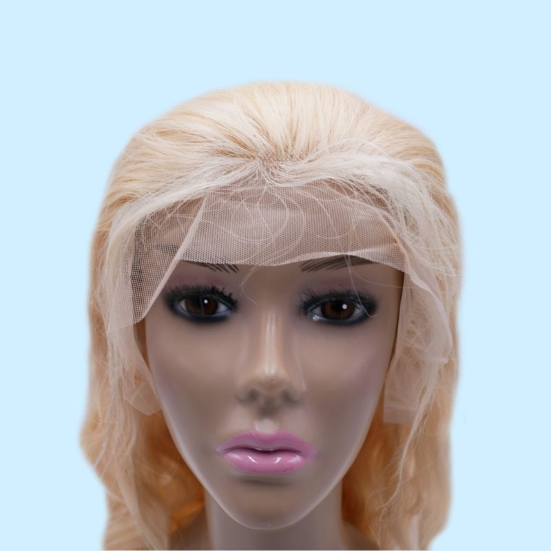 Transparent Lace Front Blonde Body Wave Wig